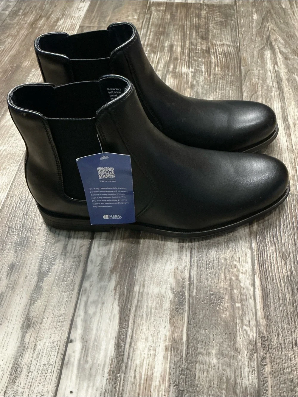 Dockers Shoe’s for Crew’s Men's Black Chukka Chelsea Boots Size 10.5
